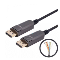 LA-AOC-DP14A Series — Armored DP 1.4 Active Optical Cable